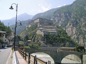 Fort de Bard, situé à 50 km d’Aoste