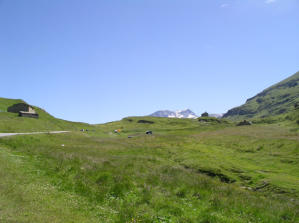 Presque au sommet du col du Mont Cenis