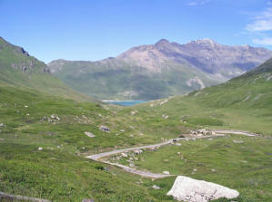 Montée au col du Petit Mont Cenis